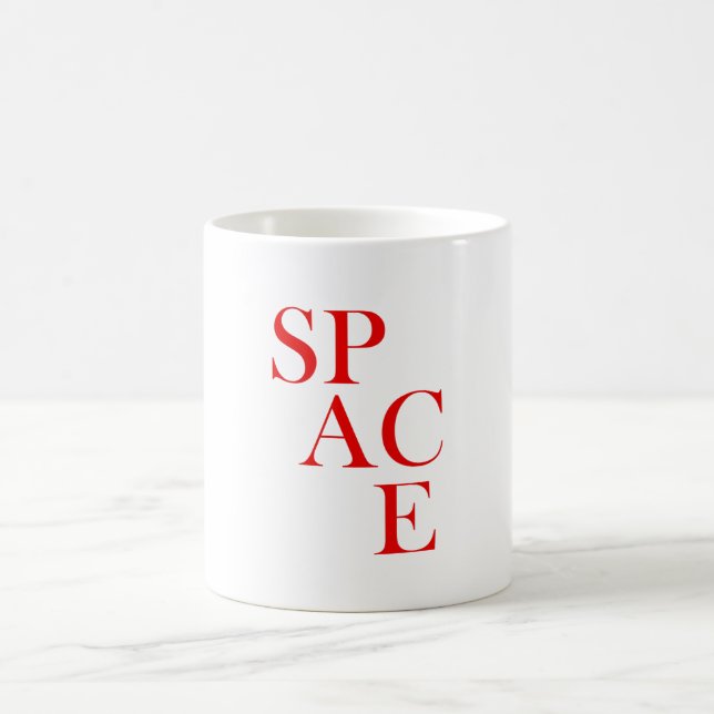 Space Coffee Tasse (Mittel)