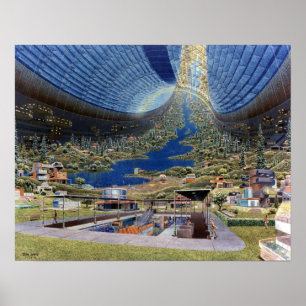 Space Colony Poster #3