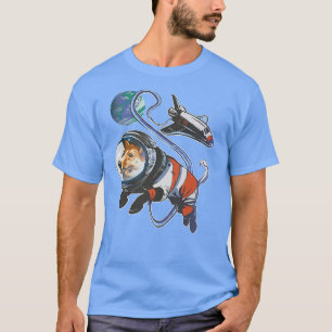Space Corgi Astro Dog Besitzer Welpenatronin Pet D T-Shirt