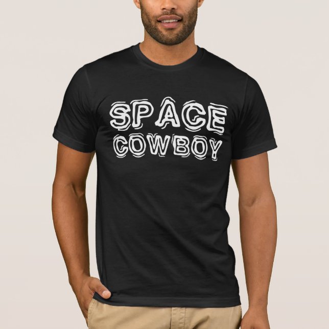 SPACE COWBOY MENS VINTAGER T - SHIRT (Vorderseite)