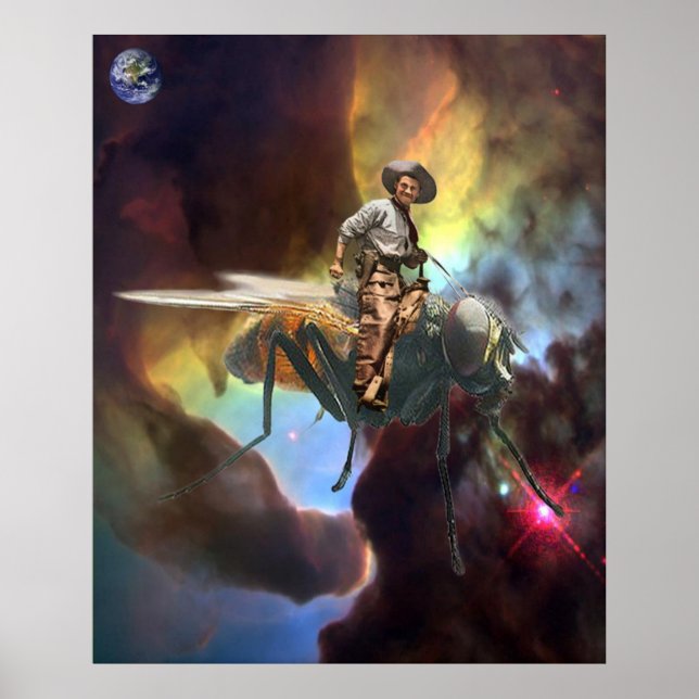 Space Cowboy Poster (Vorne)