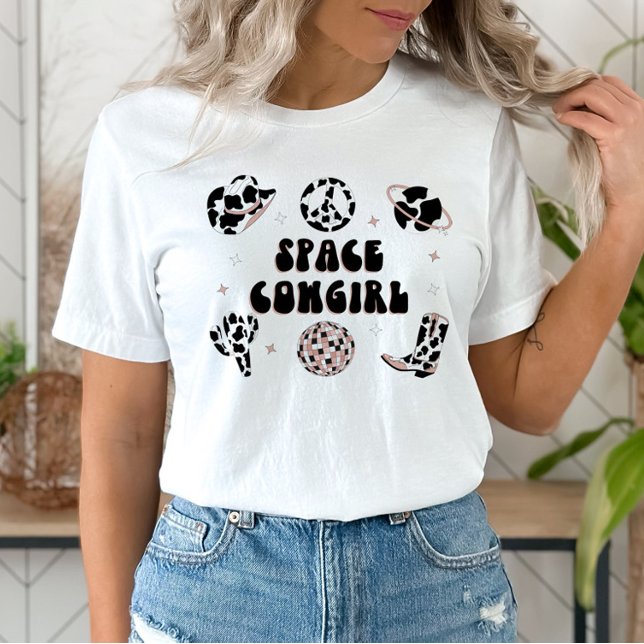 Space Cowgirl Junggeselinnen-Abschied Shirt (Von Creator hochgeladen)
