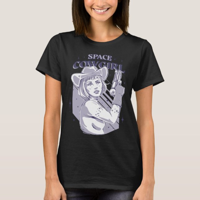 Space Cowgirl T-Shirt (Vorderseite)