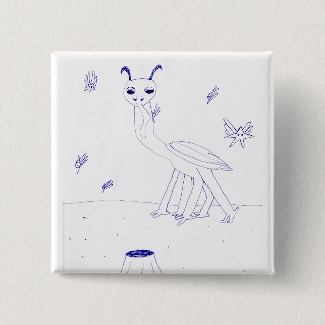 Space Critter Button (Vorderseite)