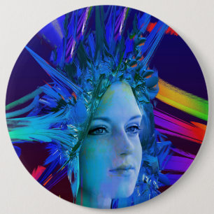 Space Crystal Button