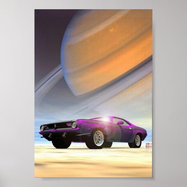 Space Cuda Poster (Vorne)