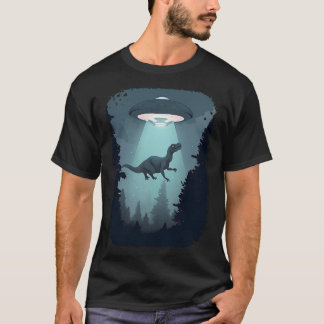 Space Dinosaur UFO T-Shirt