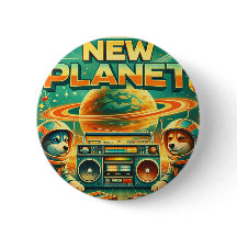 SPACE DOGS RADIO -  NEW PLANET LOGO26