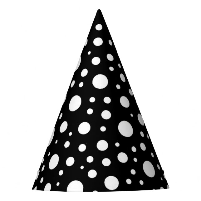 Space Dots Party Hat Partyhütchen (Vorderseite)