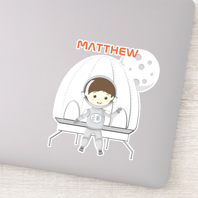 Space Explorer Aufkleber (Detail)