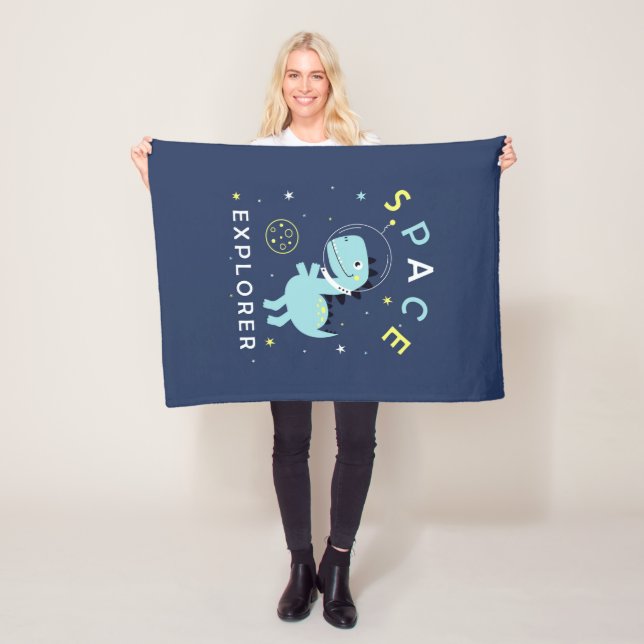 Space Explorer Kid's Fleece Blanket (Beispiel)
