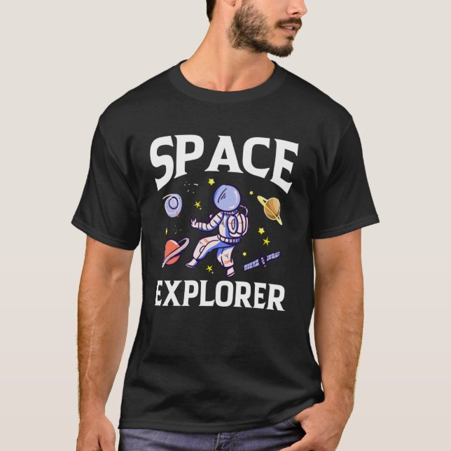 Space Explorer T-Shirt (Vorderseite)