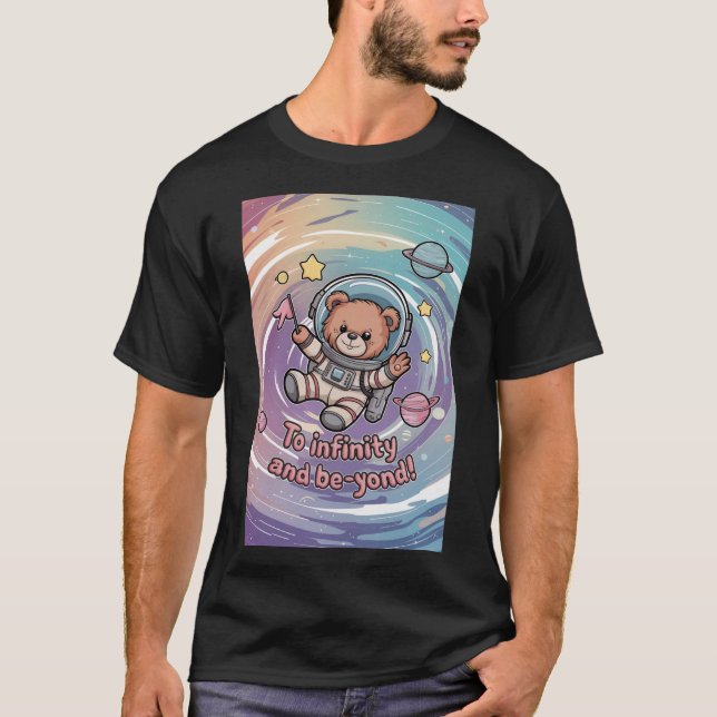 Space Explorer Teddy T-Shirt (Vorderseite)