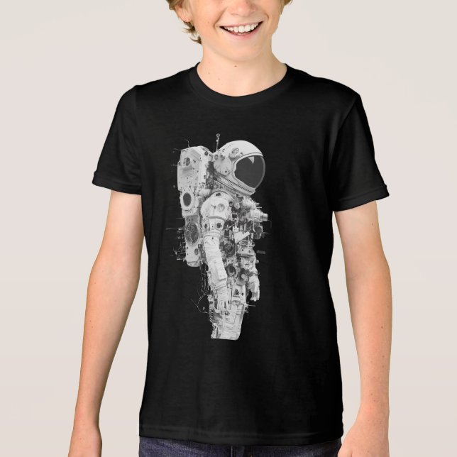 Space Explorer Youth Astronaut T - Shirt (Vorderseite)