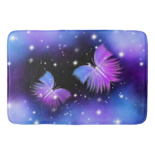 Space Fantasy Butterfets Cosmic Badematte