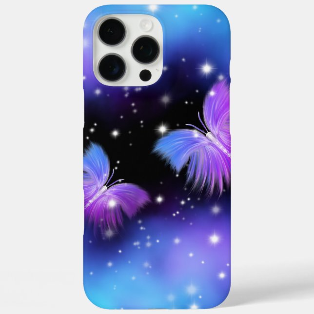 Space Fantasy Butterfets Cosmic Case-Mate iPhone Hülle (Rückseite)