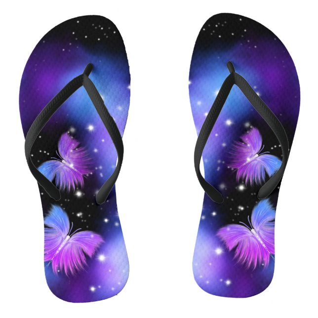 Space Fantasy Butterfets Cosmic Flip Flops (Fußbett)