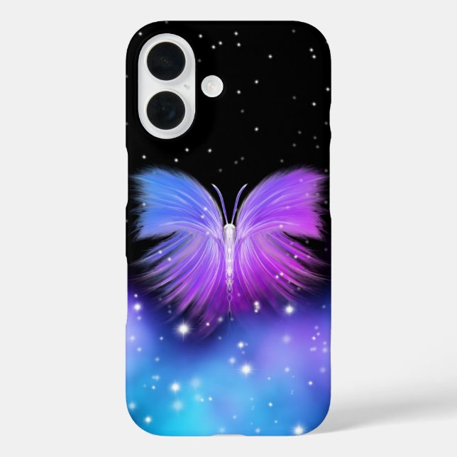 Space Fantasy Butterfly Kosmic Case-Mate iPhone Hülle (Rückseite)
