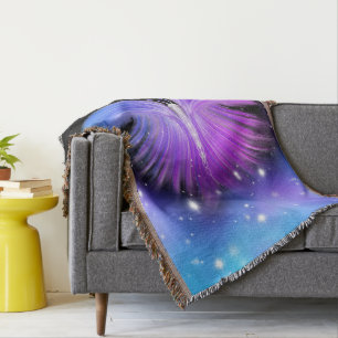 Space Fantasy Butterfly Kosmic Decke