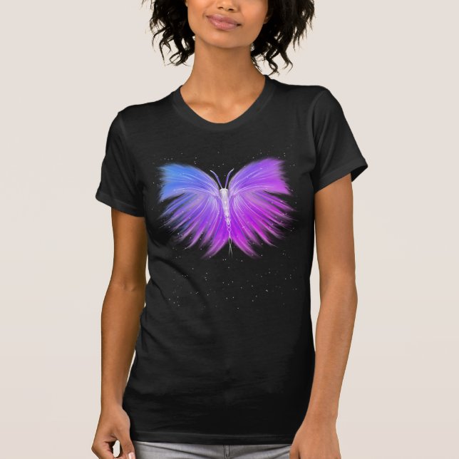 Space Fantasy Butterfly T-Shirt (Vorderseite)