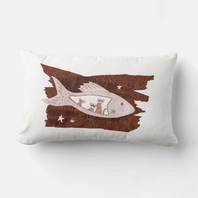 Space Ferrets Pillow Lendenkissen (Vorderseite)