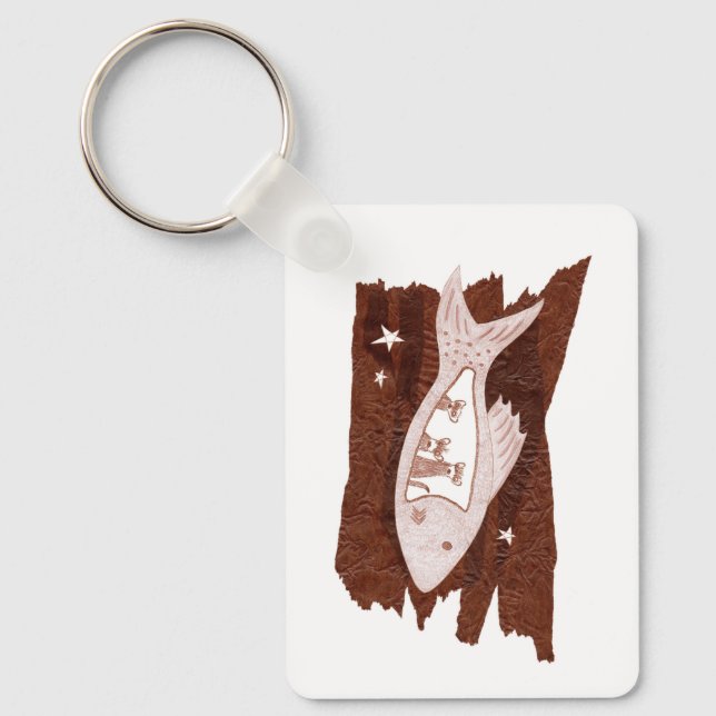 Space Ferrets Schlüsselanhänger (Vorderseite)