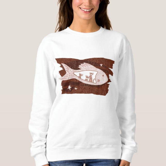 Space Ferrets Sweatshirt (Vorderseite)