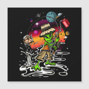 Space Fischer Magnetkarte