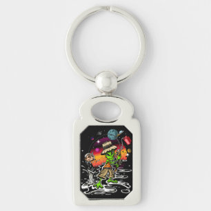 Space Fischer Schlüsselanhänger