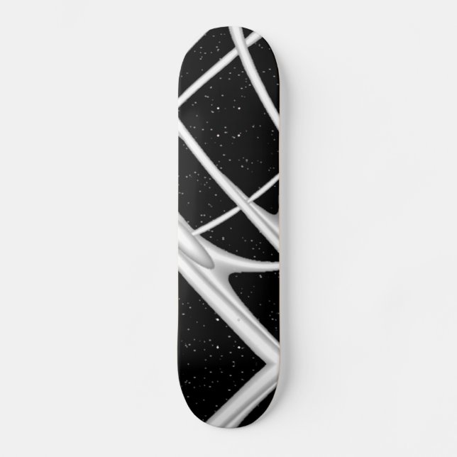 Space Fraktal Skateboard (Vorderseite)