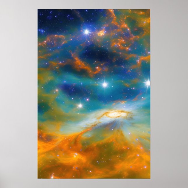 Space Galaxy Picture Poster (Vorne)