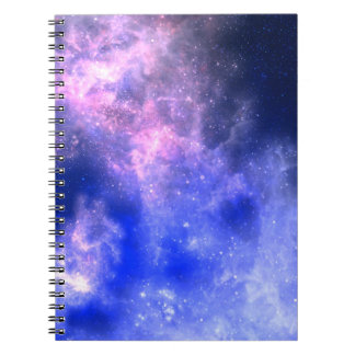 Space Galaxy Print Notebook Notizblock