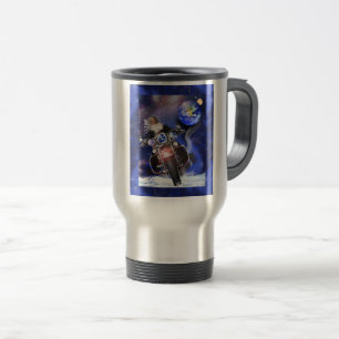 Space Galaxy Travel Mug Harley Davidson Reisebecher