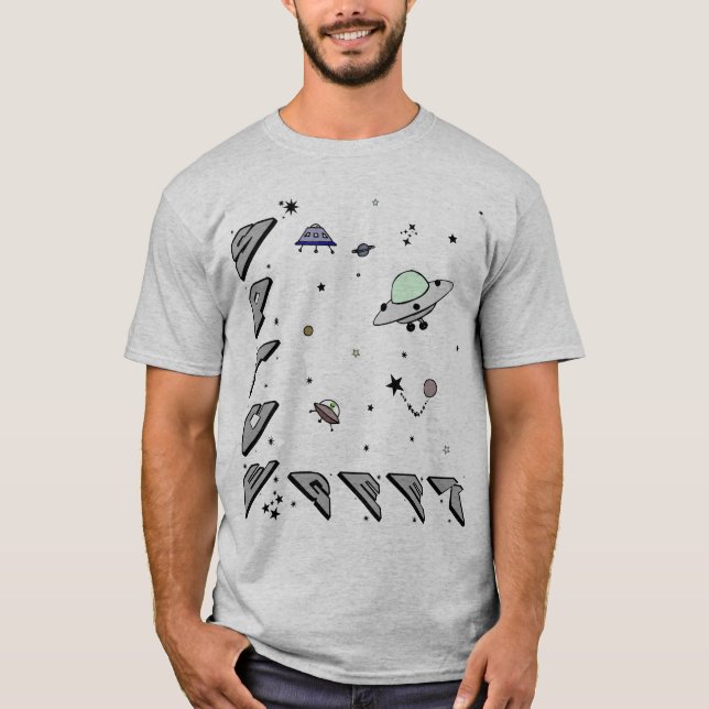 Space Geek T-Shirt (Vorderseite)