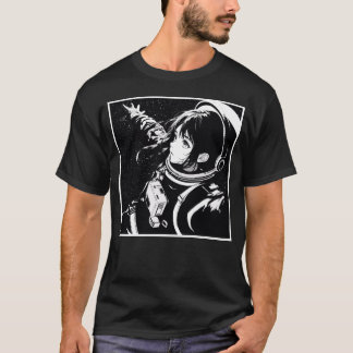 Space Girl Anime T - Shirt