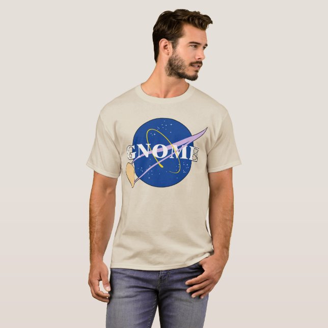 Space Gnome T-Shirt (Vorne ganz)