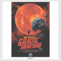 Space Graveyard Halloween Galaxie der Horror