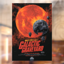 Space Graveyard Halloween Galaxie der Horror