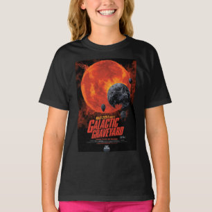 Space Graveyard Halloween Galaxie der Horror T-Shirt