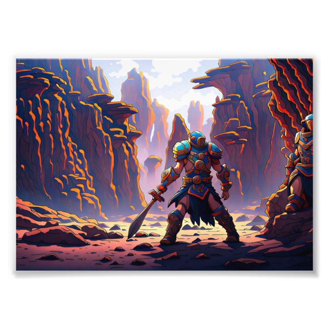 Space heroes fotodruck (Vorne)