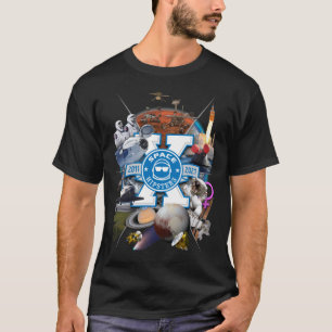 Space Hipsters® X Collage T - Shirt - Männer (Sc