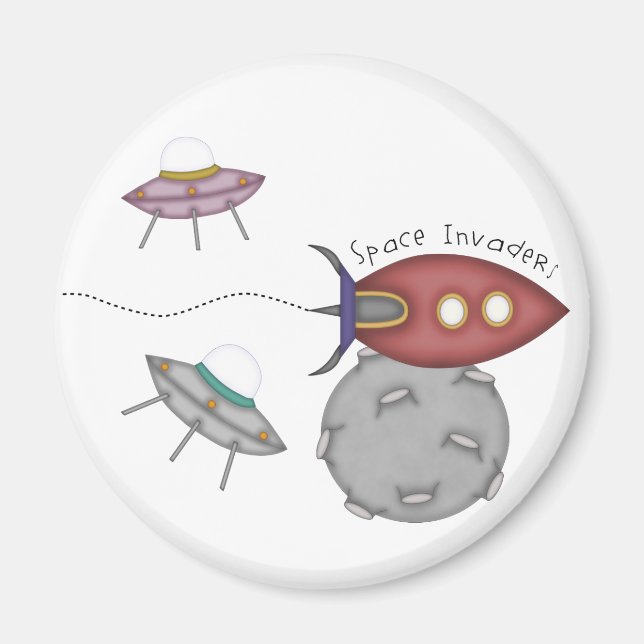 Space Invaders! Magnet (Vorne)
