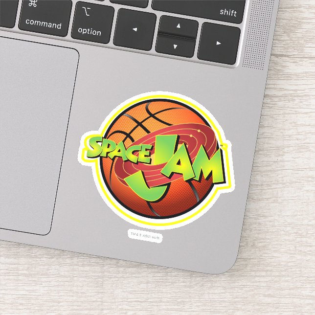 SPACE JAM™ Basketball-Logo Aufkleber (Detail)