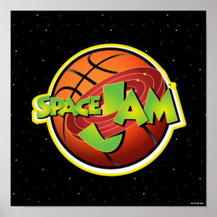 SPACE JAM™ Basketball-Logo Poster