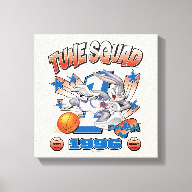 SPACE JAM™ BUGS BUNNY™ #1 Basketball-Grafik Leinwanddruck (Vorderseite)