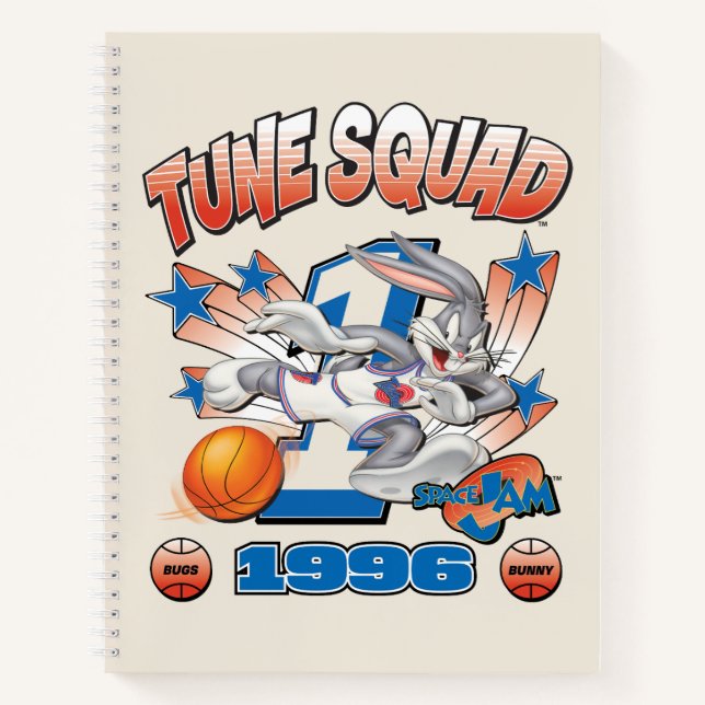 SPACE JAM™ BUGS BUNNY™ #1 Basketball-Grafik Notizbuch (Vorderseite)