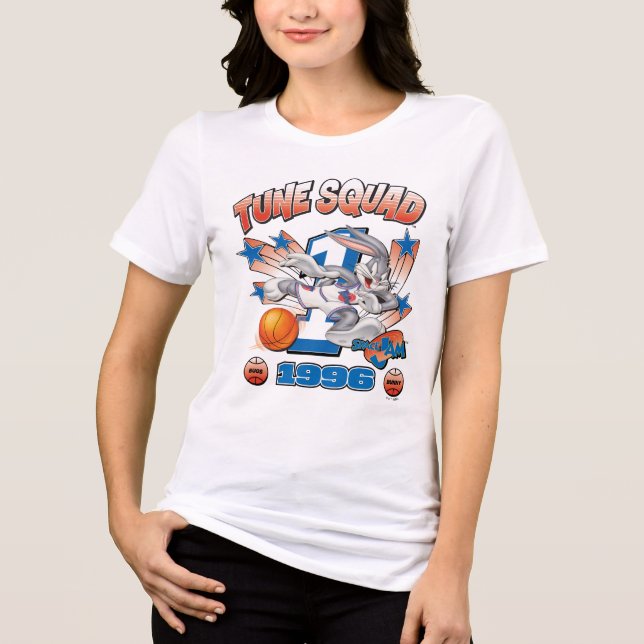 SPACE JAM™ BUGS BUNNY™ #1 Basketball-Grafik Tri-Blend Shirt (Vorderseite)