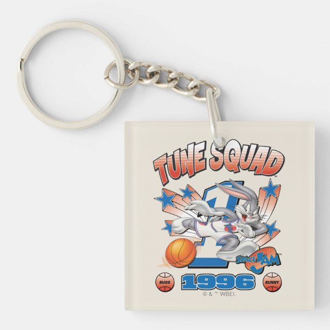 SPACE JAM™ BUGS BUNNY™ #1 Basketball Graphic Schlüsselanhänger (Vorderseite)