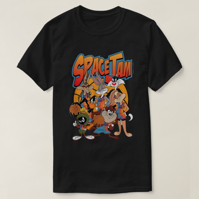 Space Jam Characters T-Shirt (Design vorne)