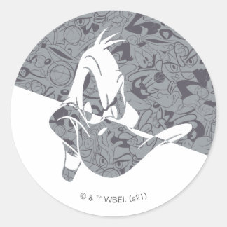 SPACE JAM: EIN NEUES LEGACY™ | DAFFY DUCK™ Mod-Mus Runder Aufkleber